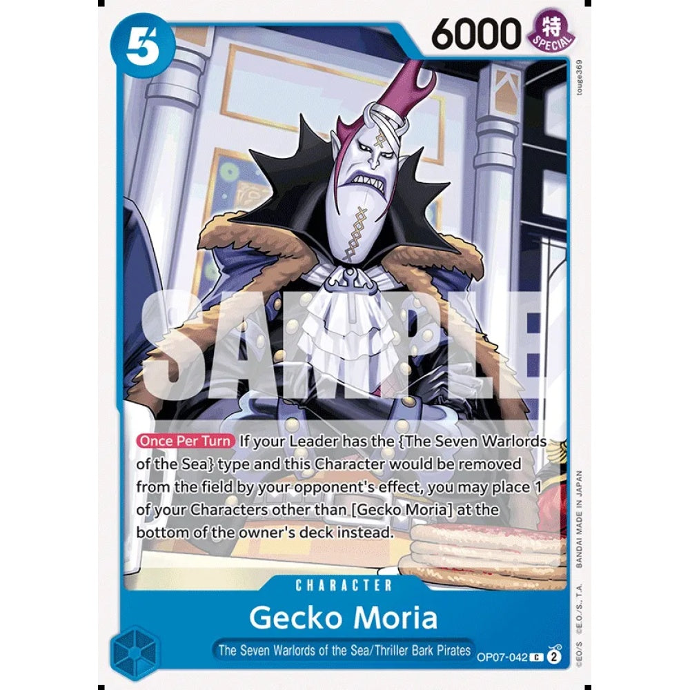 Gecko Moria, OP07-042, Common, One Piece, 500 Years in the Future
