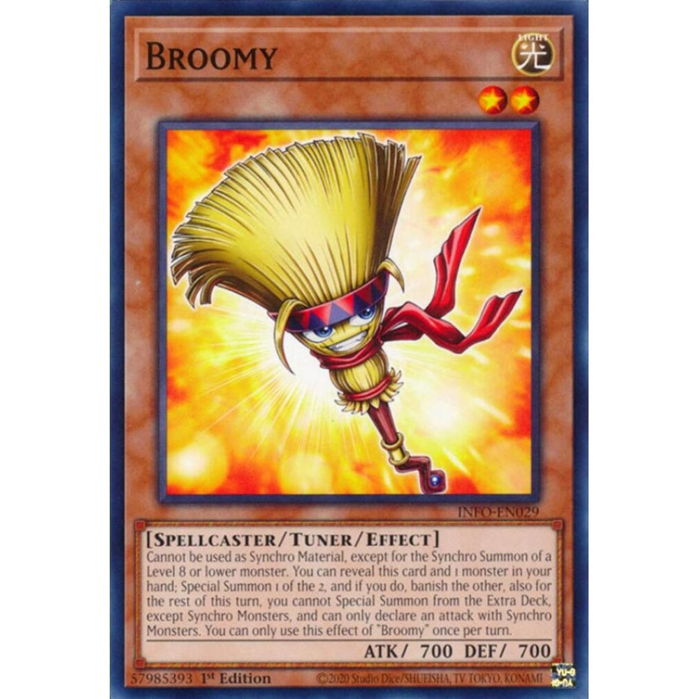 Broomy INFO-EN029 Common Yu-Gi-Oh The Infinite Forbidden