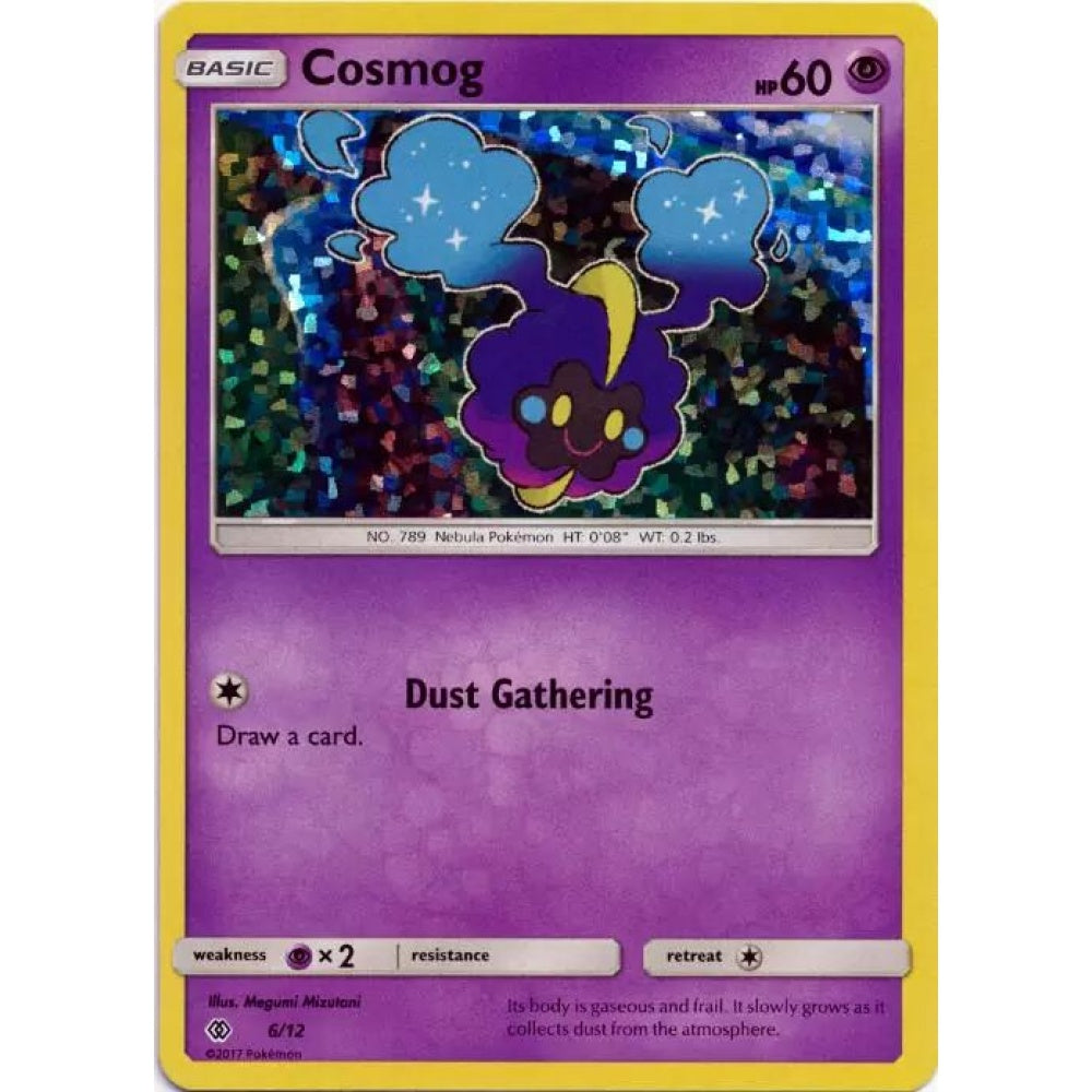 Cosmog Fixed 6/12 Pokemon Card Game McDonald's Collection 2017