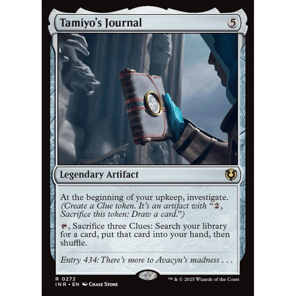 Tamiyo's Journal, 272, rare, Magic: The Gathering, Innistrad Remastered