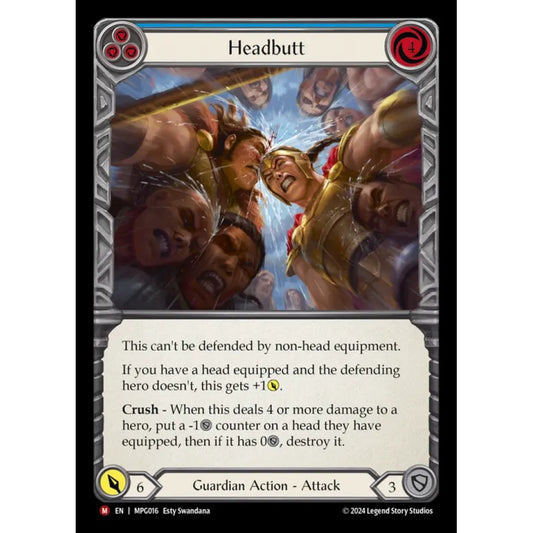Headbutt MPG016 Majestic Flesh & Blood Trading Card Game Mastery Pack Guardian in Regular Art