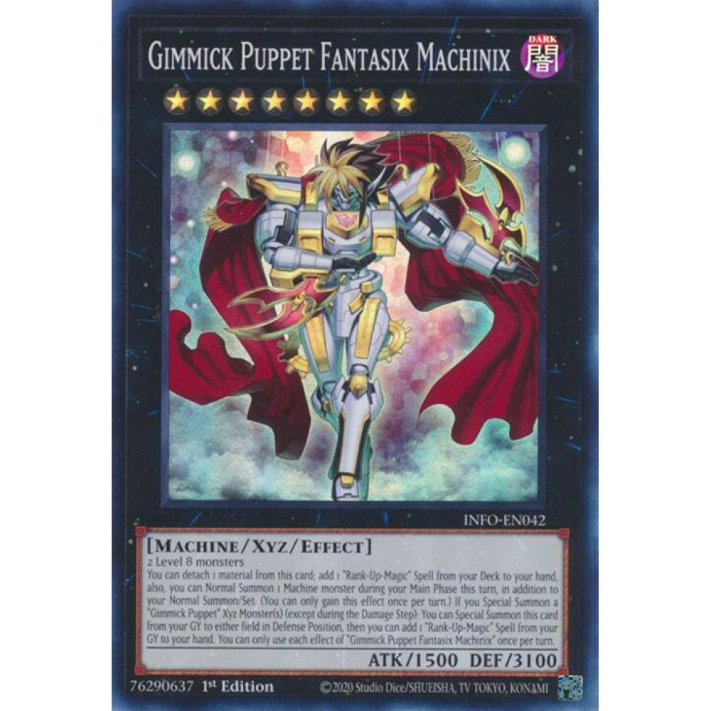 Gimmick Puppet Fantasix Machinix INFO-EN042 Super Yu-Gi-Oh The Infinite Forbidden
