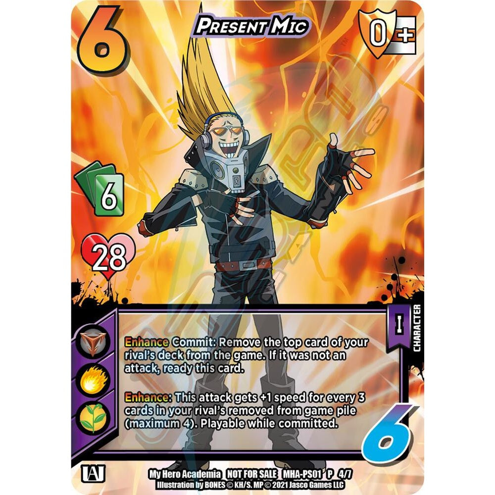 Present Mic, 4/7, MHA-PS01, Universus, MHA Promos, nan