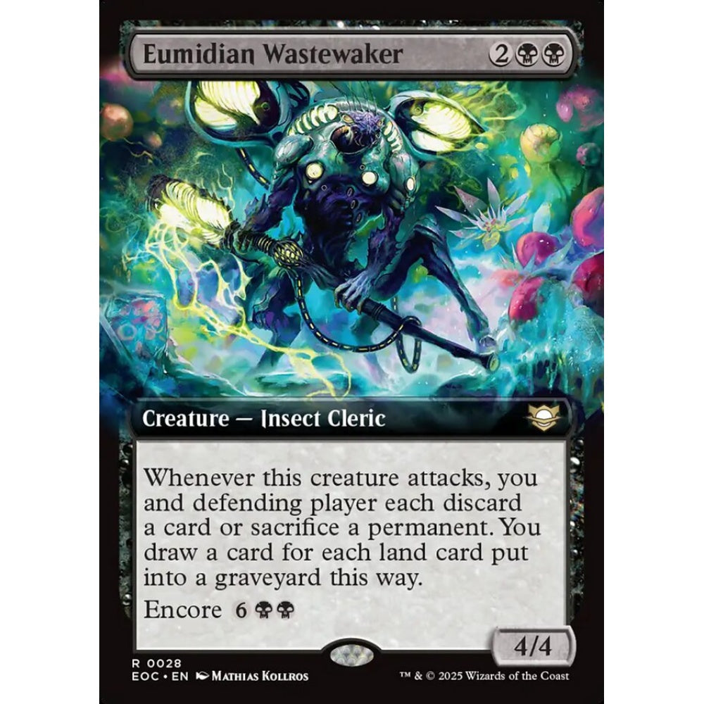 Eumidian Wastewaker rare 28 Magic the Gathering Edge of Eternities Commander