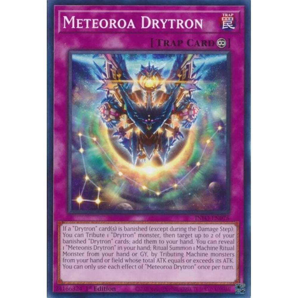 Meteoroa Drytron INFO-EN076 Common Yu-Gi-Oh The Infinite Forbidden