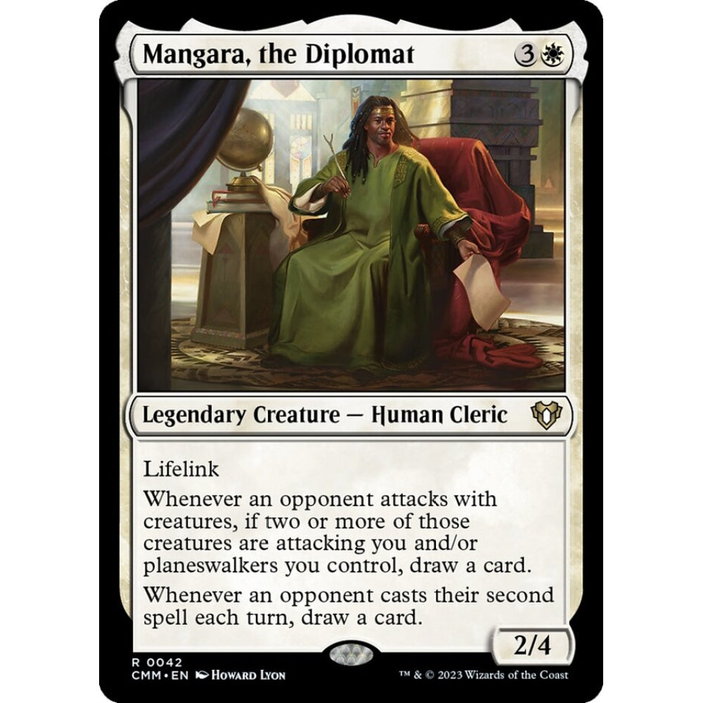 Mangara, the Diplomat rare 42 Magic the Gathering Commander Masters