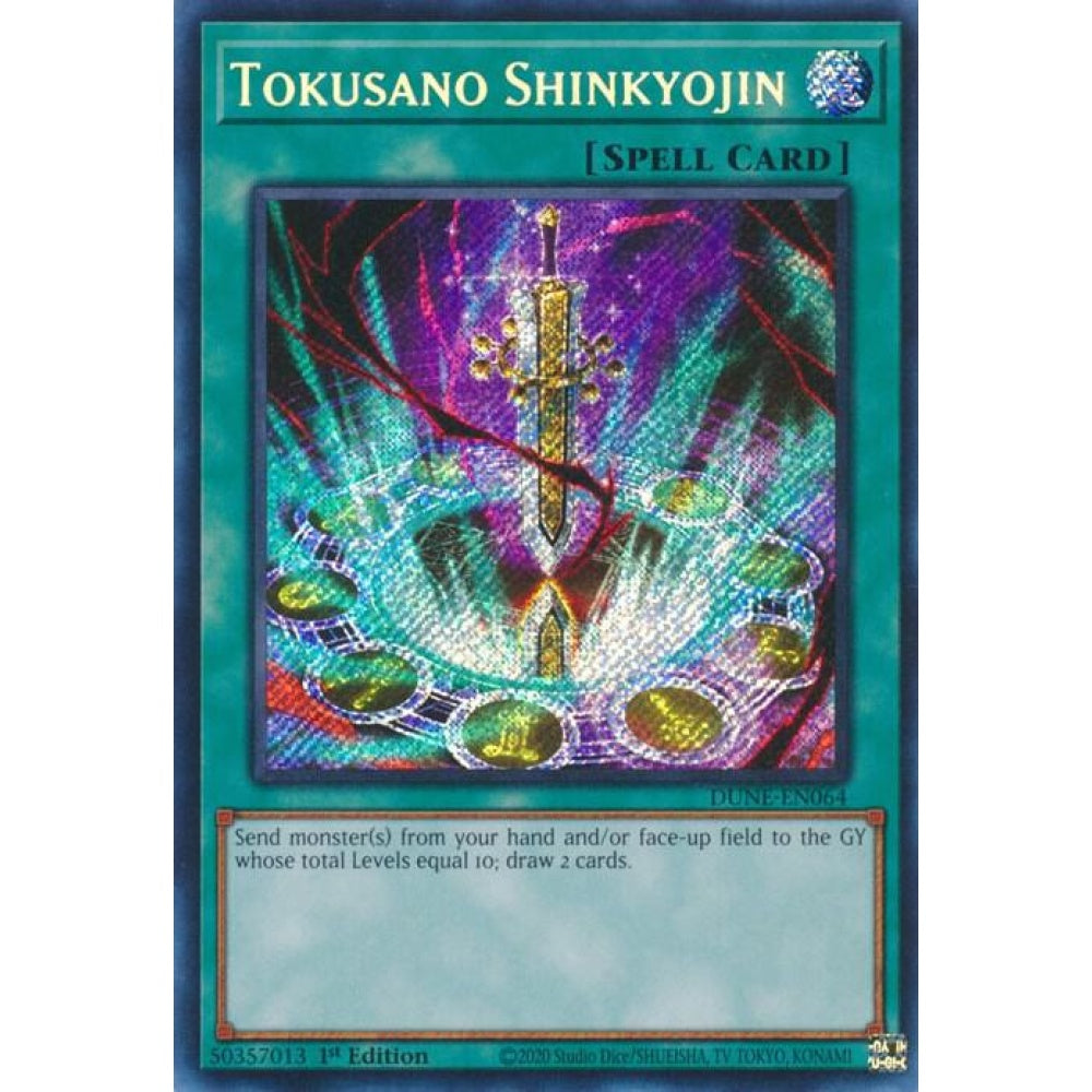 Tokusano Shinkyojin DUNE-EN064 Secret Yu-Gi-Oh Duelist Nexus