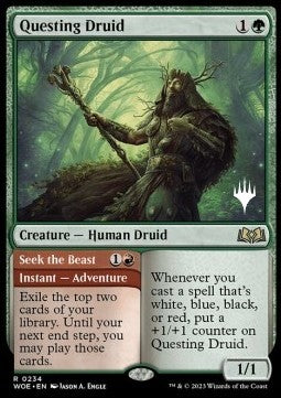 Questing Druid // Seek the Beast (V.2)
