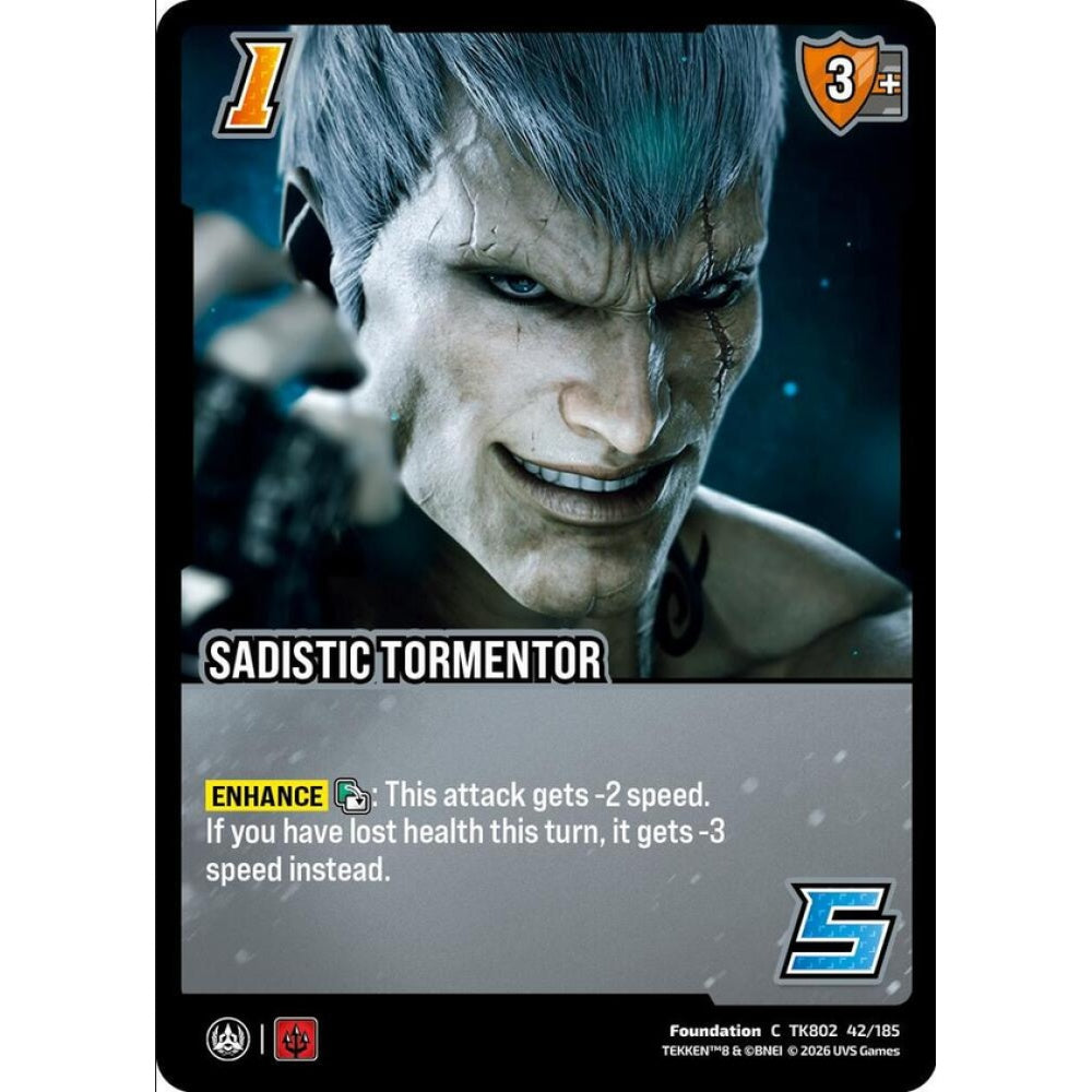 Sadistic Tormentor 42/185 TK802 Universus Tekken 8 Foundation C