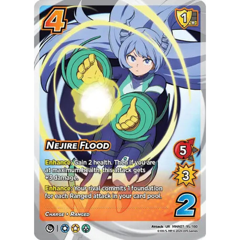 Nejire Flood, 95/180, UR, UniVersus, MHA07 Girl Power