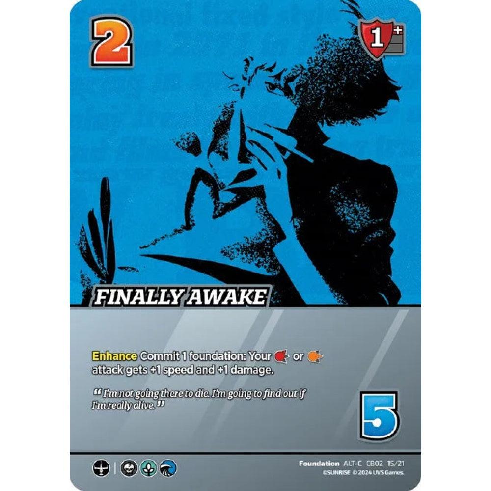 Finally Awake, 15/21, C, UniVersus, Cowboy Bebop & Trigun Stampede