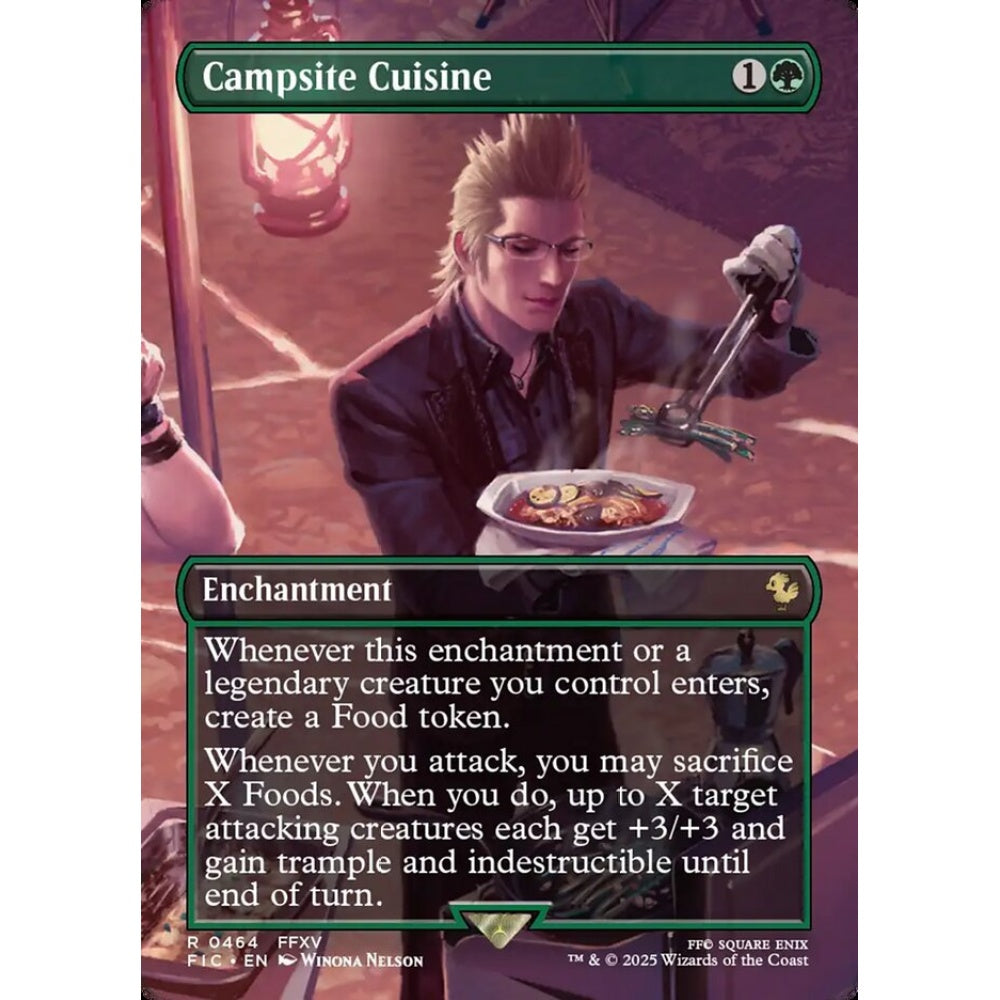 Campsite Cuisine rare 464 Magic the Gathering Final Fantasy Commander