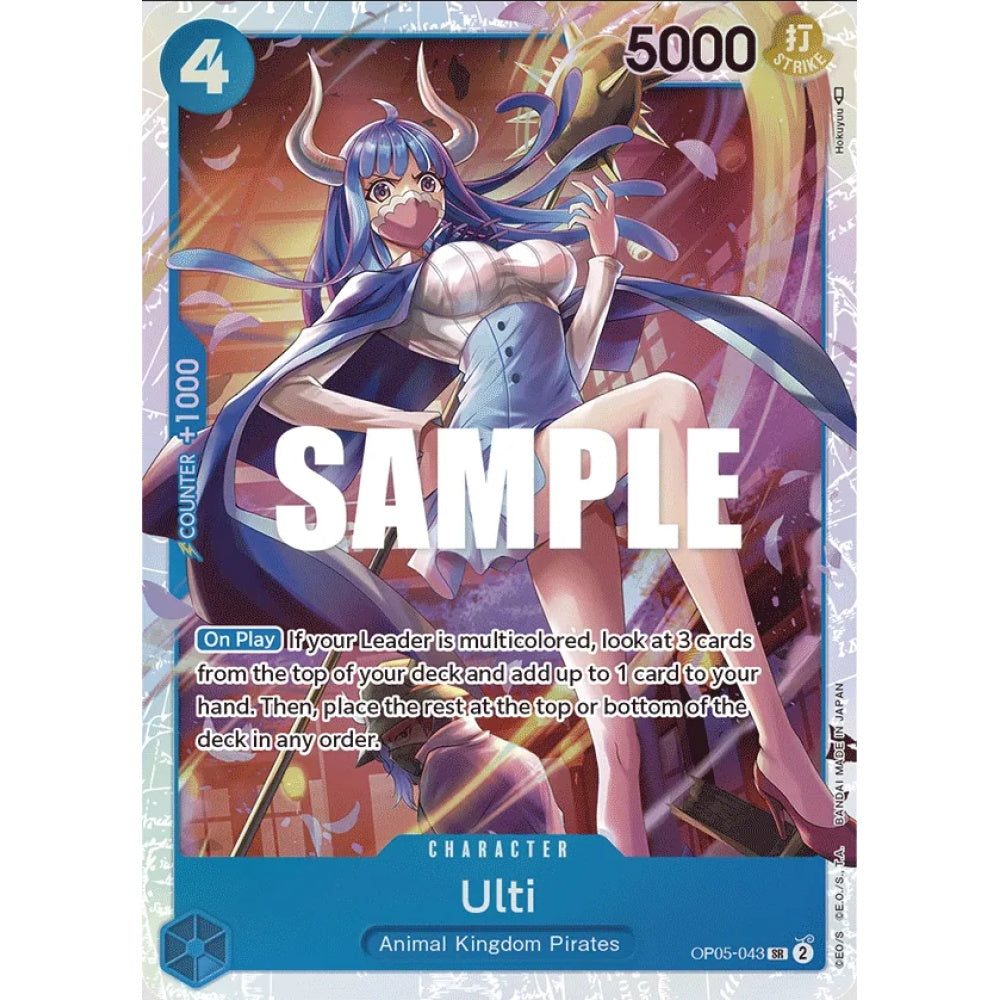 Ulti, OP05-043, Super Rare, One Piece, Awakening of the New Era