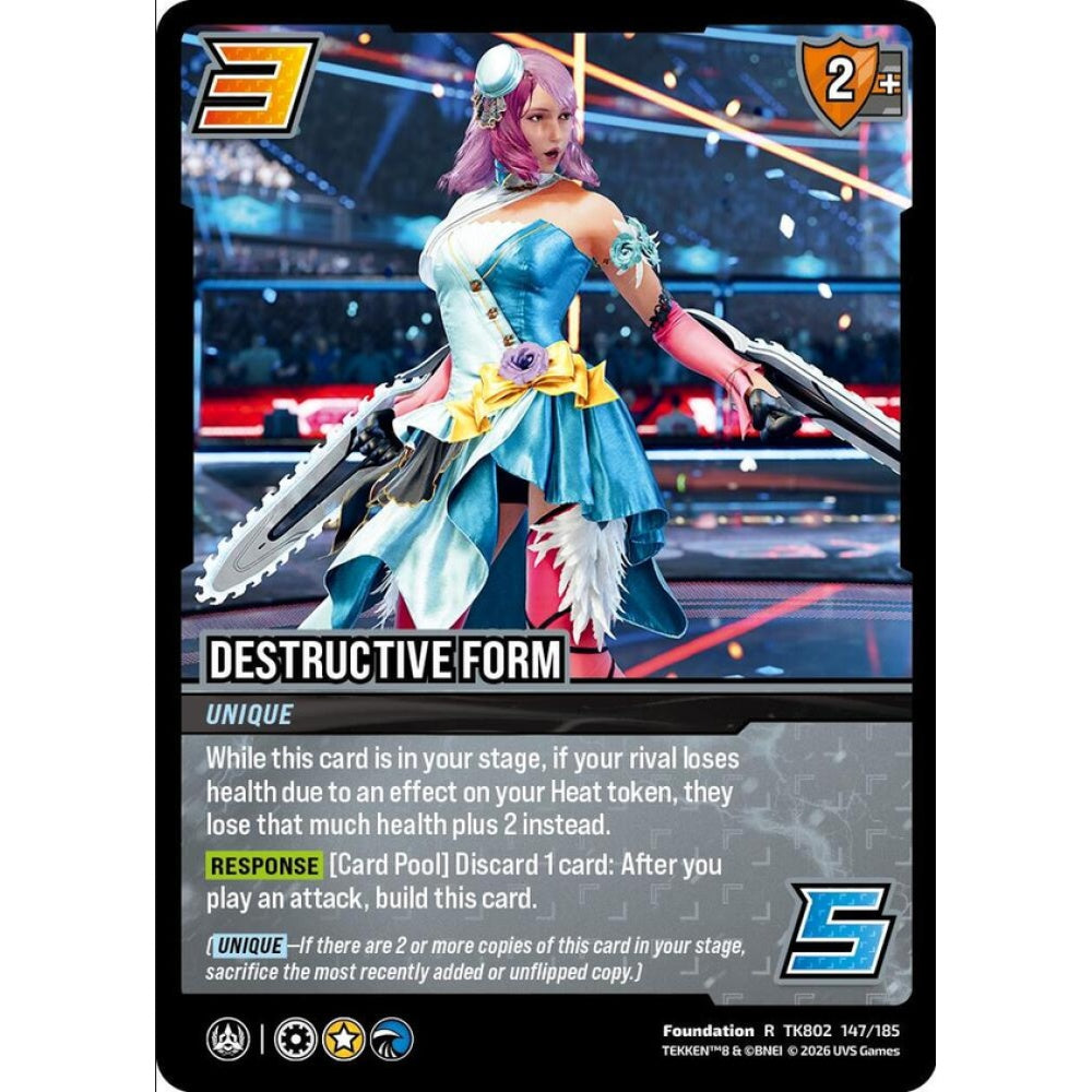 Destructive Form 147/185 TK802 Universus Tekken 8 Foundation R
