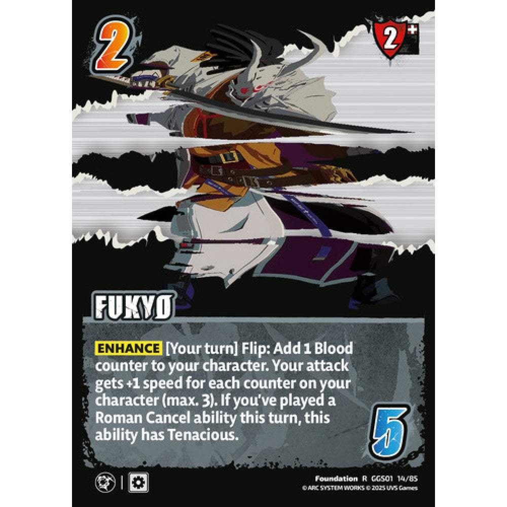 Fukyo 14/85 Universus Card Game Guilty Gear -Strive- R Foil