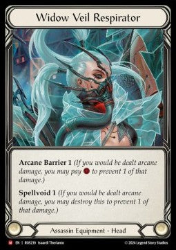 Widow Veil Respirator (Regular)