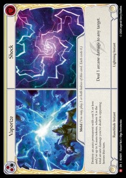 Vaporize // Shock (Rainbow Foil)