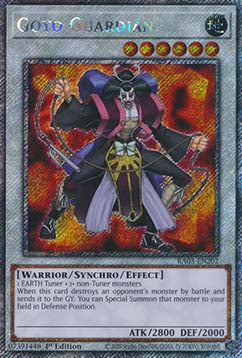 Goyo Guardian (V.1 - Platinum Secret Rare) - Quarter Century Bonanza ( Card Goblin Goyo Guardian (V.1 - Platinum Secret Rare) - Quarter Century Bonanza ( Card Goblin