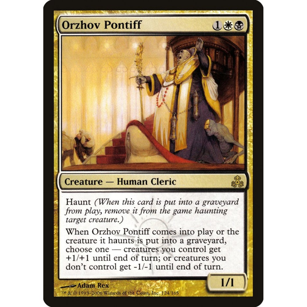 Orzhov Pontiff rare 124 Magic the Gathering Guildpact