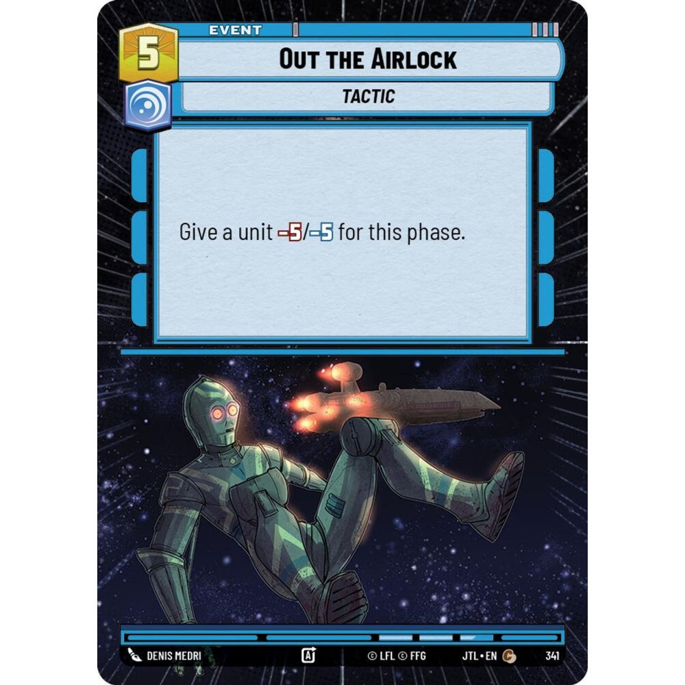 Out the Airlock, C, JTL 341) Hyperspace, Star Wars Unlimited