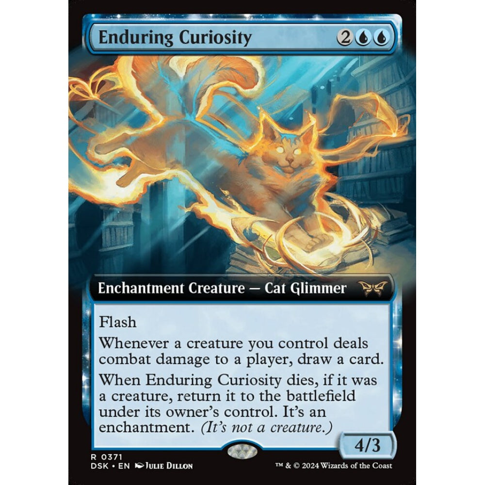 Enduring Curiosity, 371, rare, Magic: The Gathering, Duskmourn: House of Horror