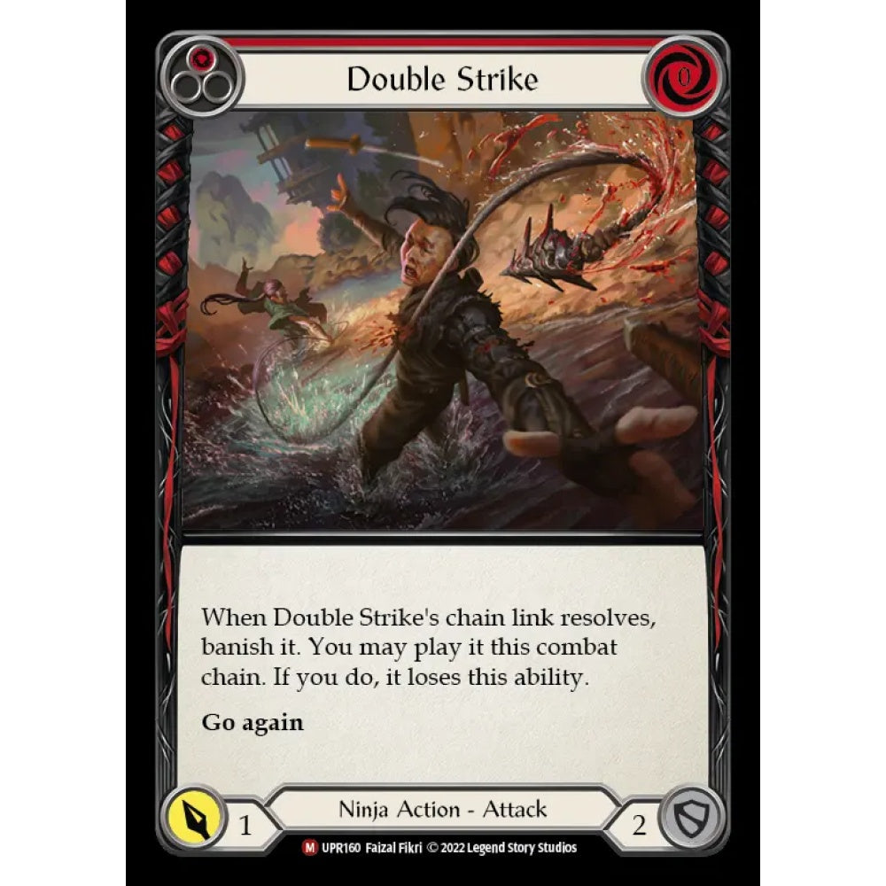 Double Strike UPR160 Majestic Flesh & Blood Trading Card Game Uprising in Regular Art