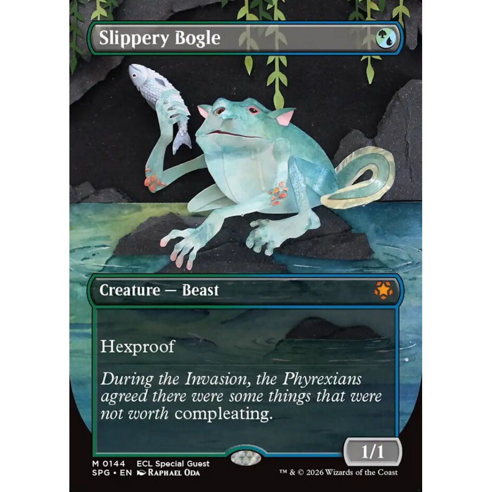 Slippery Bogle mythic 144 Magic the Gathering Special Guests