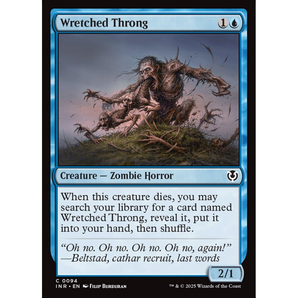 Wretched Throng, 94, common, Magic: The Gathering, Innistrad Remastered