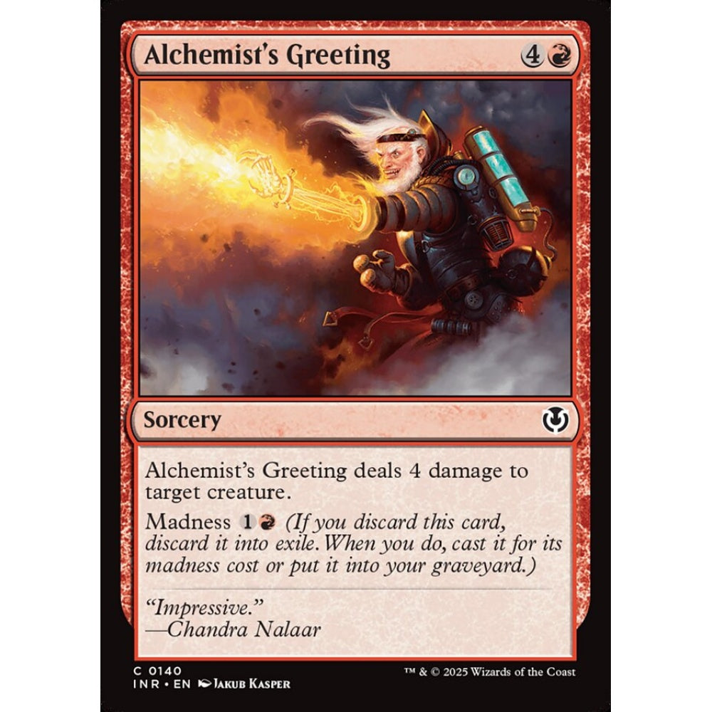 Alchemist's Greeting, 140, common, Magic: The Gathering, Innistrad Remastered