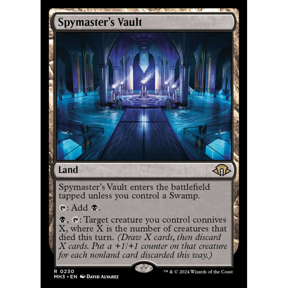 Spymaster's Vault, 230, rare, Magic: The Gathering, Modern Horizons 3