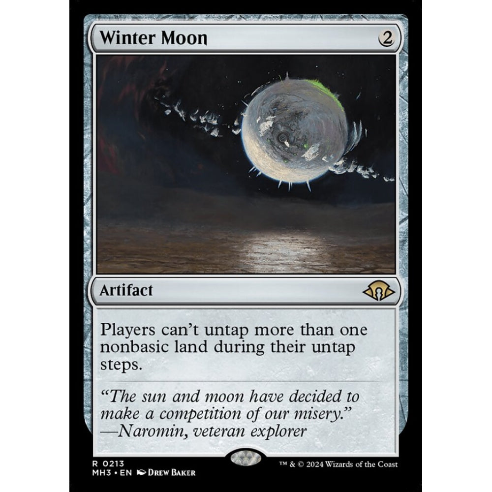 Winter Moon, 213, rare, Magic: The Gathering, Modern Horizons 3