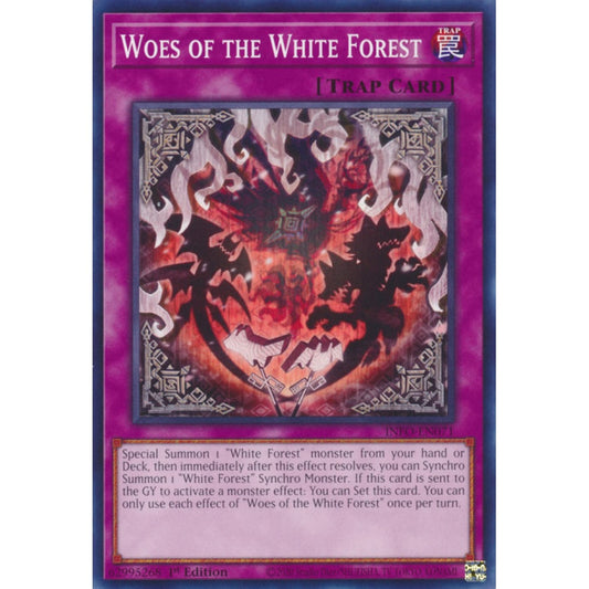 Woes of the White Forest INFO-EN071 Common Common Yu-Gi-Oh The Infinite Forbidden in Art