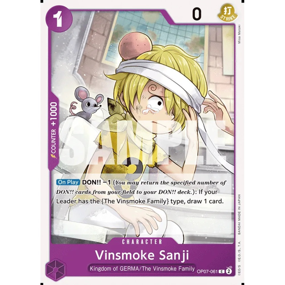 Vinsmoke Sanji, OP07-061, Common, One Piece, 500 Years in the Future