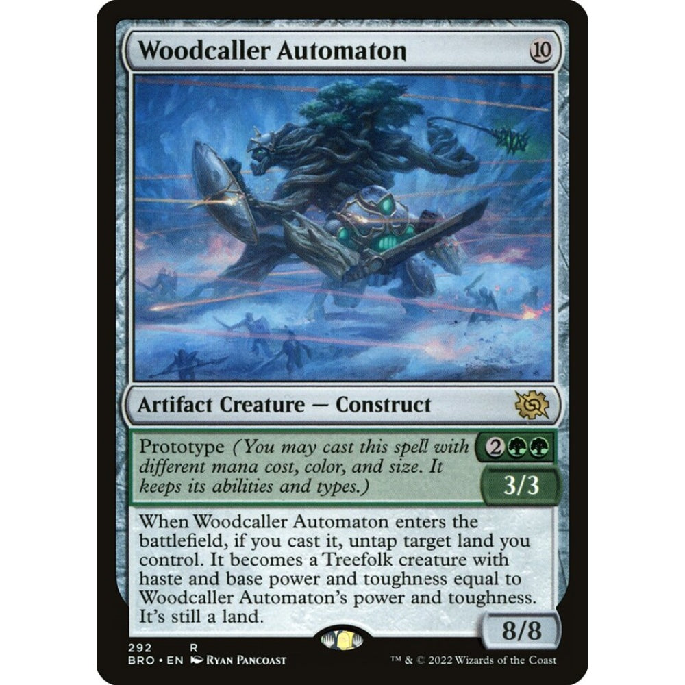 Woodcaller Automaton rare 292 Magic the Gathering The Brothers' War