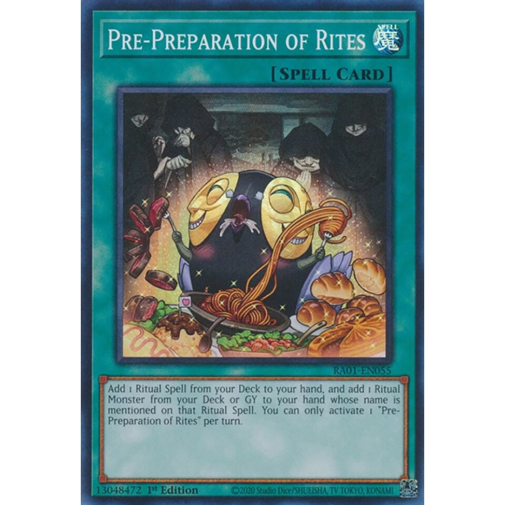 Pre-Preparation of Rites RA01-EN055 Super Yu-Gi-Oh 25th Anniversary Rarity Collection