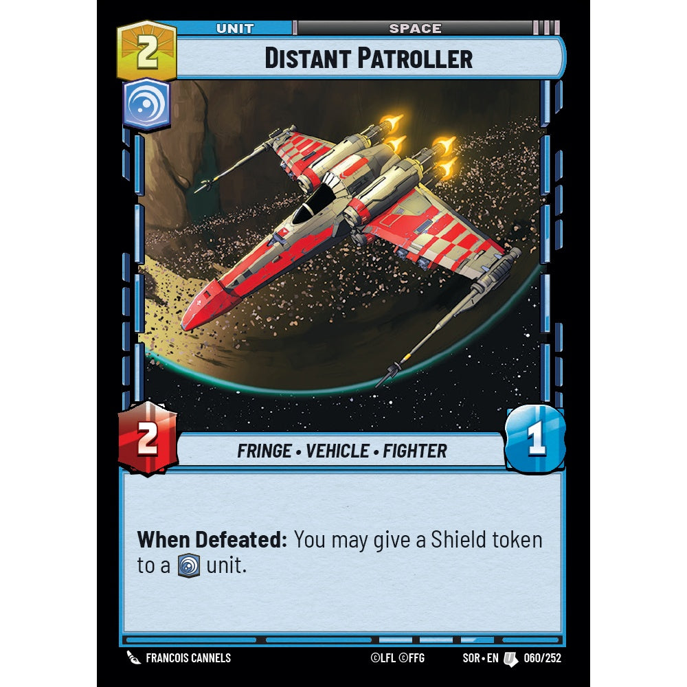 Distant Patroller, 60, U, Star Wars Unlimited, Sparks Of Rebellion
