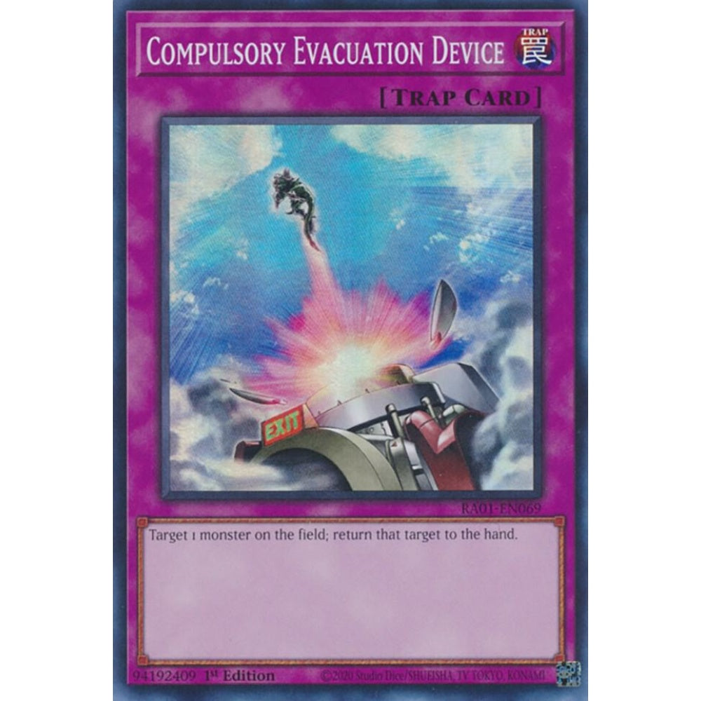 Compulsory Evacuation Device RA01-EN069 Super Yu-Gi-Oh 25th Anniversary Rarity Collection