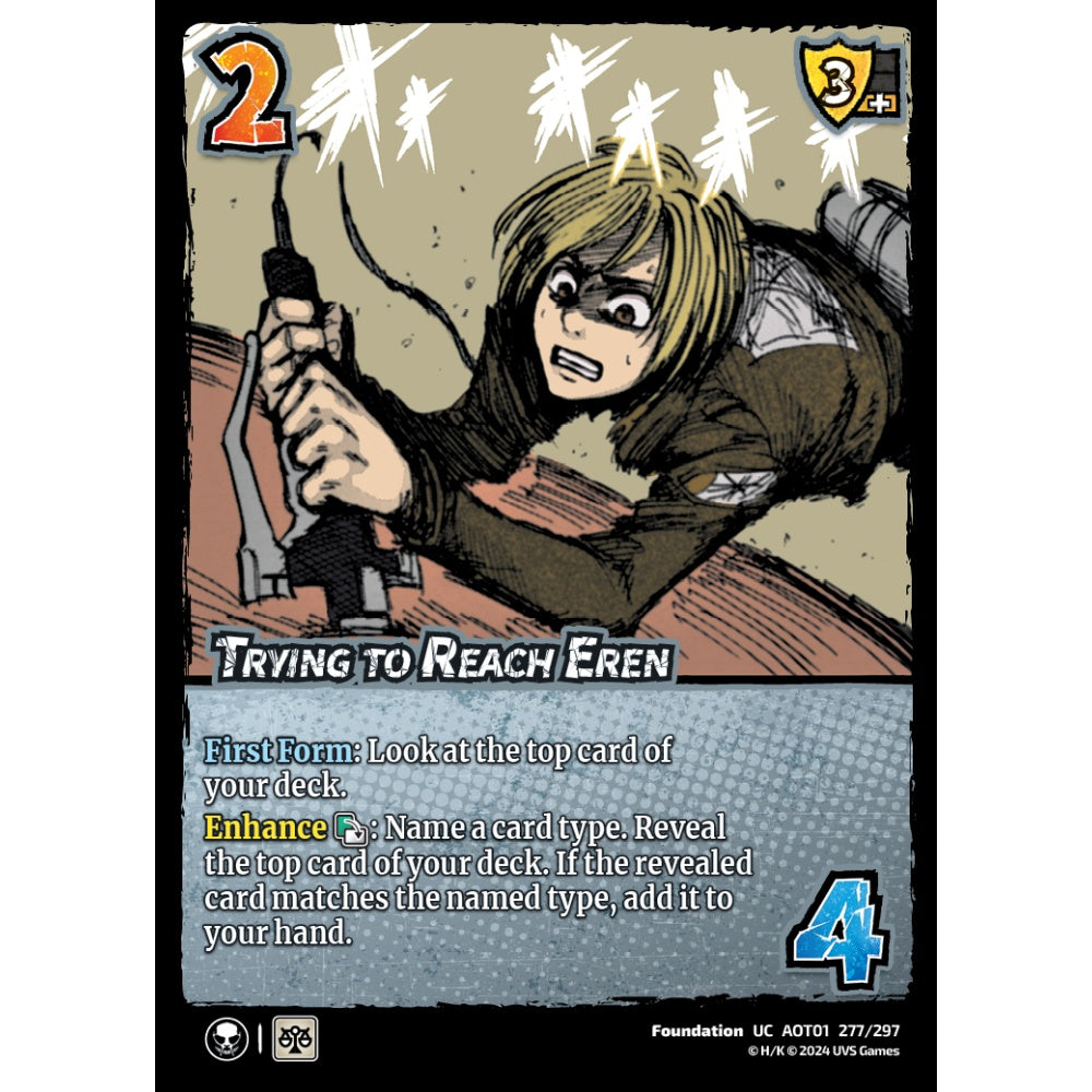 Trying to Reach Eren, 277/297, UC, UniVersus, Attack on Titan: Battle for Humanity