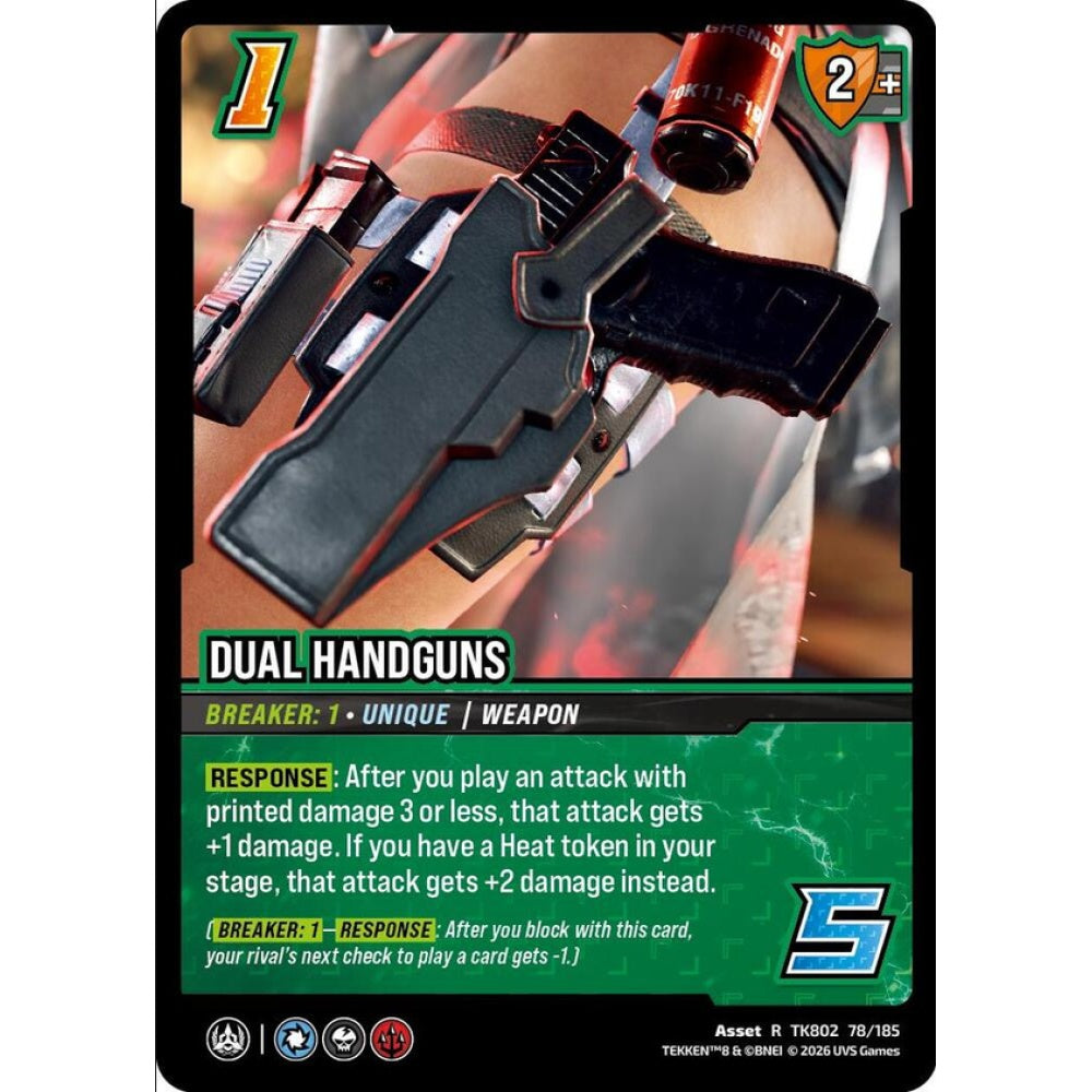 Dual Handguns 78/185 TK802 Universus Tekken 8 Asset R