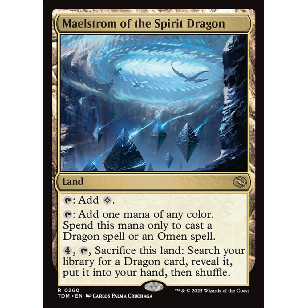 Maelstrom of the Spirit Dragon rare 260 Magic the Gathering Tarkir: Dragonstorm