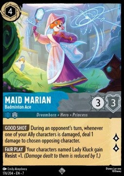 Maid Marian - Badminton Ace