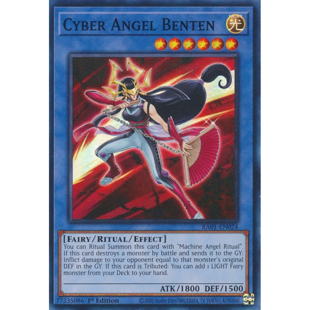 Cyber Angel Benten RA01-EN024 Super Yu-Gi-Oh 25th Anniversary Rarity Collection