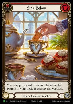 Sink Below (Red) (Extended Art Rainbow Foil)