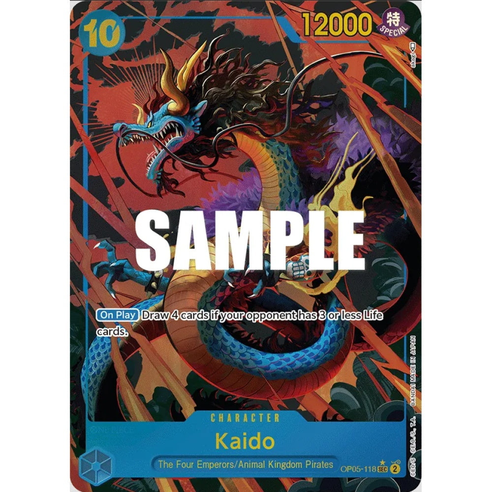 Kaido, OP05-118, Alternate Art, One Piece, Awakening of the New Era