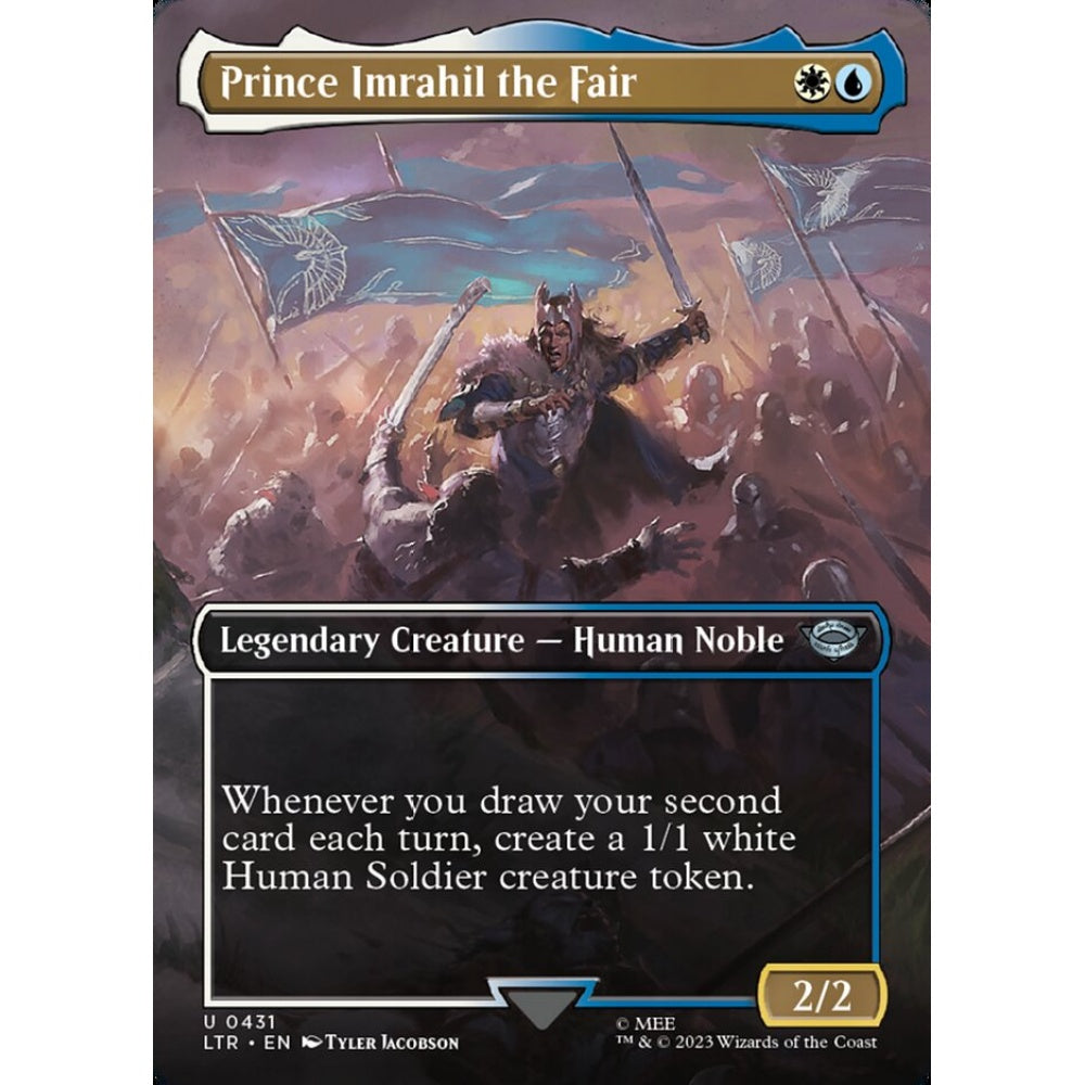 Prince Imrahil the Fair, uncommon, 431, Magic the Gathering, The Lord of the Rings: Tales of Middle-earth