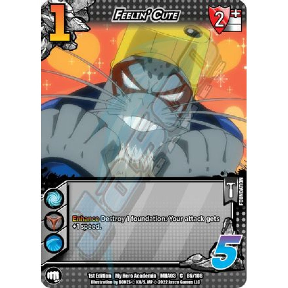 Feelin' Cute, 86/108, C, UniVersus, MHA03 Heroes Clash