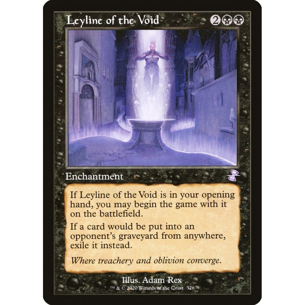 Leyline of the Void special 326 Magic the Gathering Time Spiral Remastered