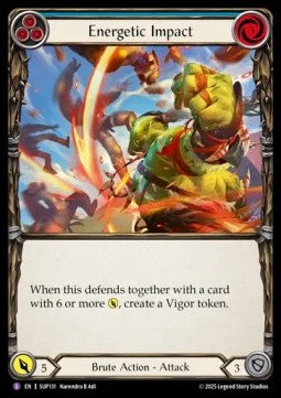 Energetic Impact (Rainbow Foil)
