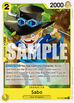 Sabo (ST13-007) (V.1)