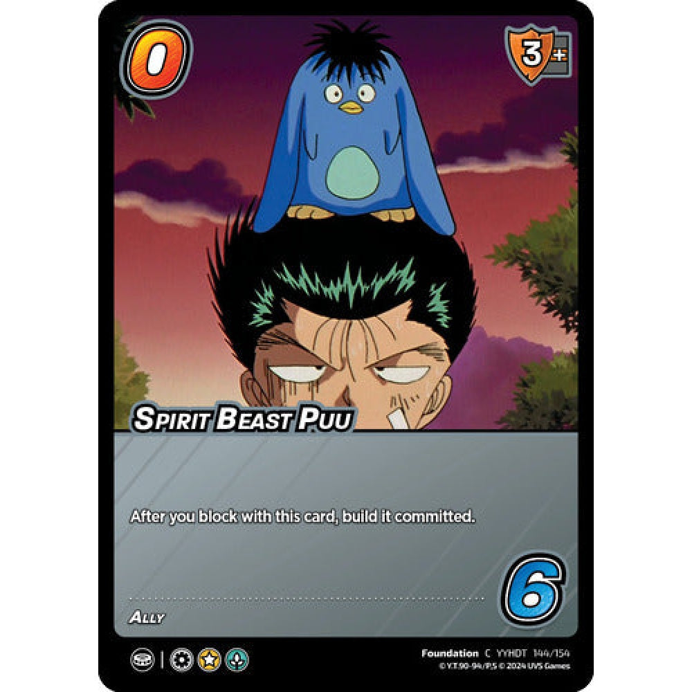 Spirit Beast Puu, 144/154, C, UniVersus, Yu Yu Hakusho: Dark Tournament